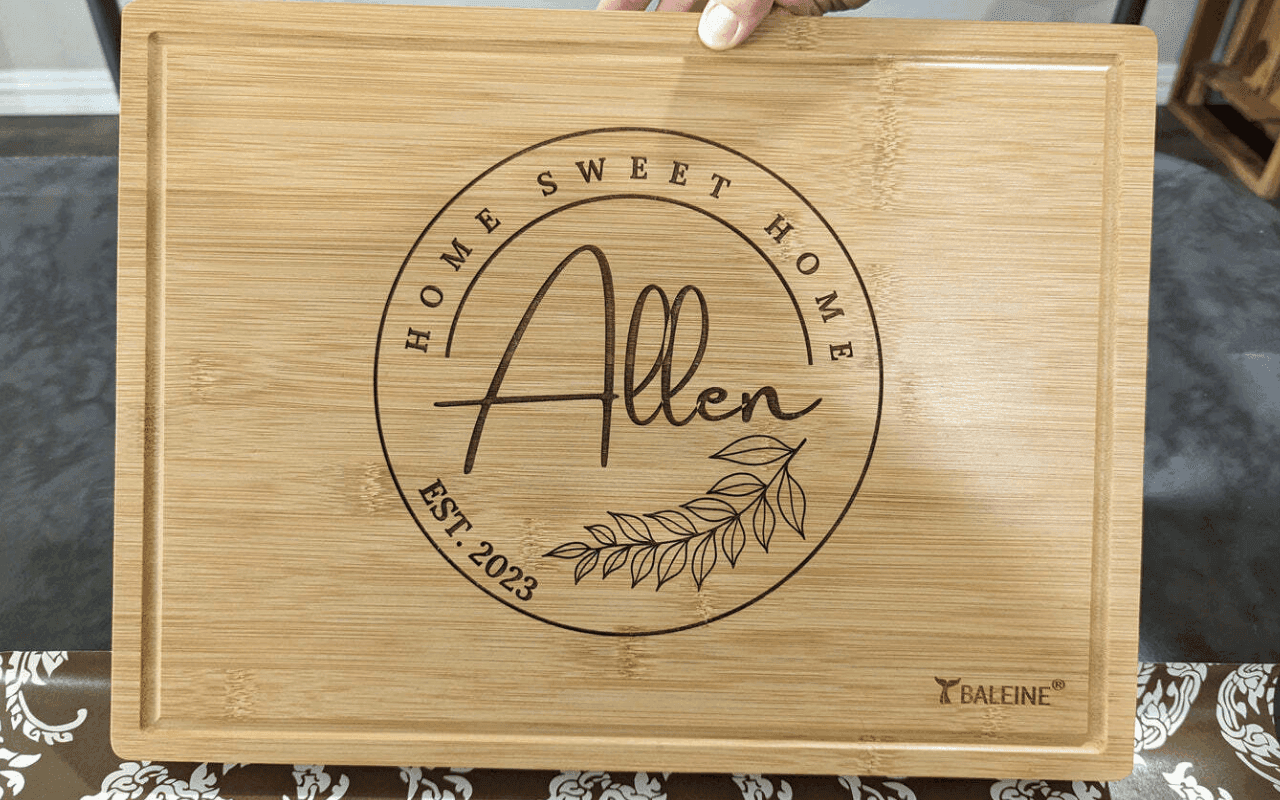 Custom Banboo Cutting Board